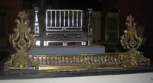 fermabraciere in ottone dorato napoleone III.